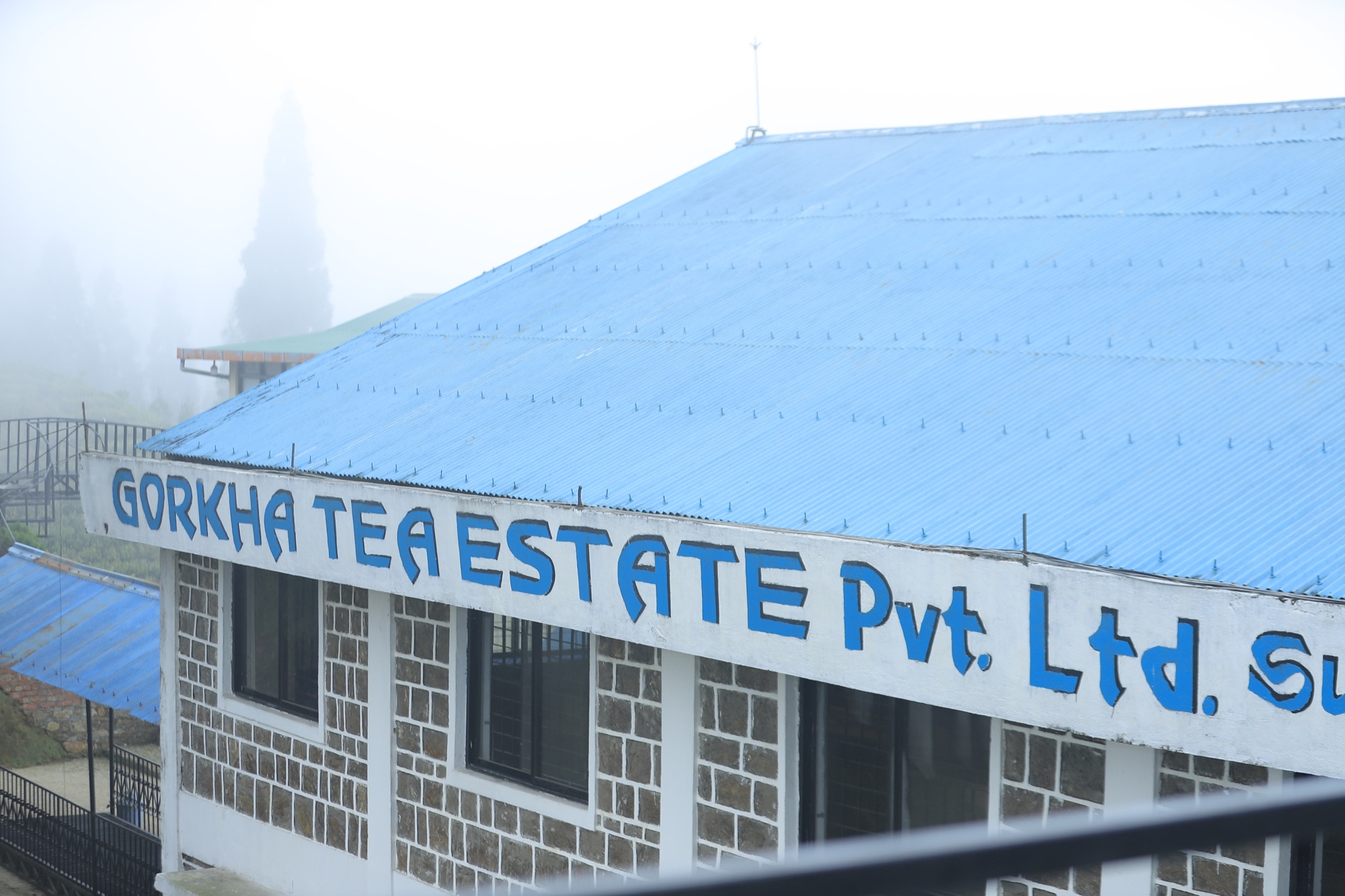 Gorkha Tea Estate building in Ilam